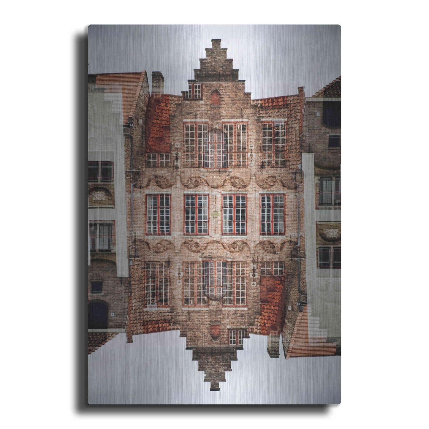 Luxe Metal Art ' Bruges 209' by Robin Vandenabeele, Metal Wall Art