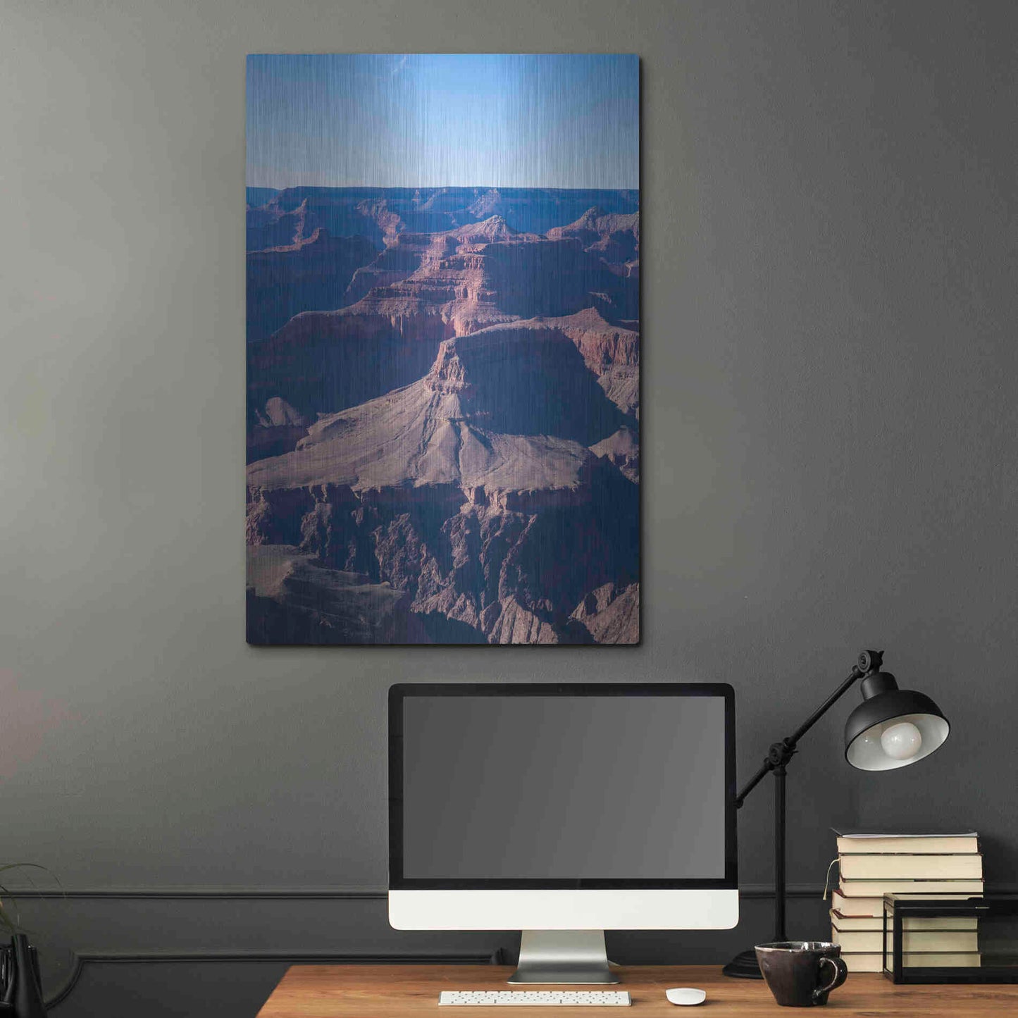 Luxe Metal Art ' Grand Canyon II' by Robin Vandenabeele, Metal Wall Art,24x36