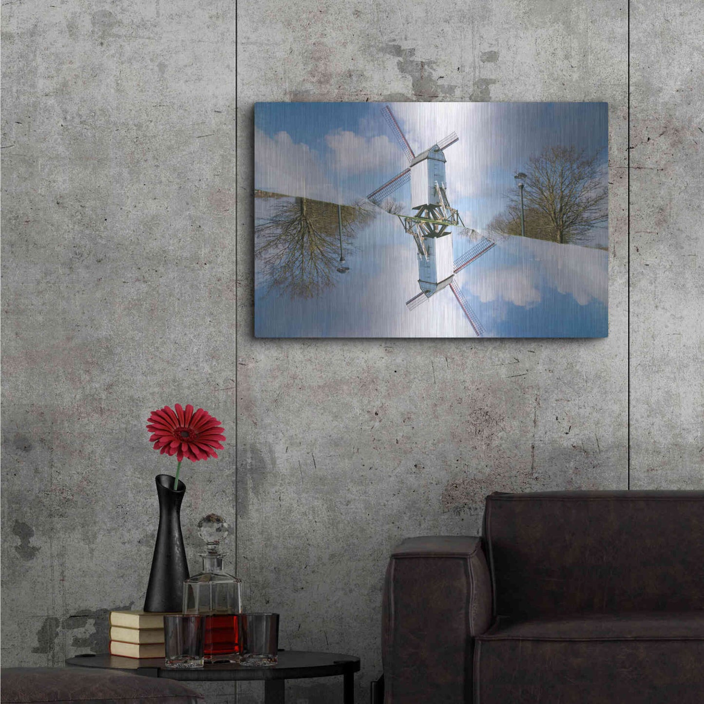 Luxe Metal Art ' Bruges 281' by Robin Vandenabeele, Metal Wall Art,36x24