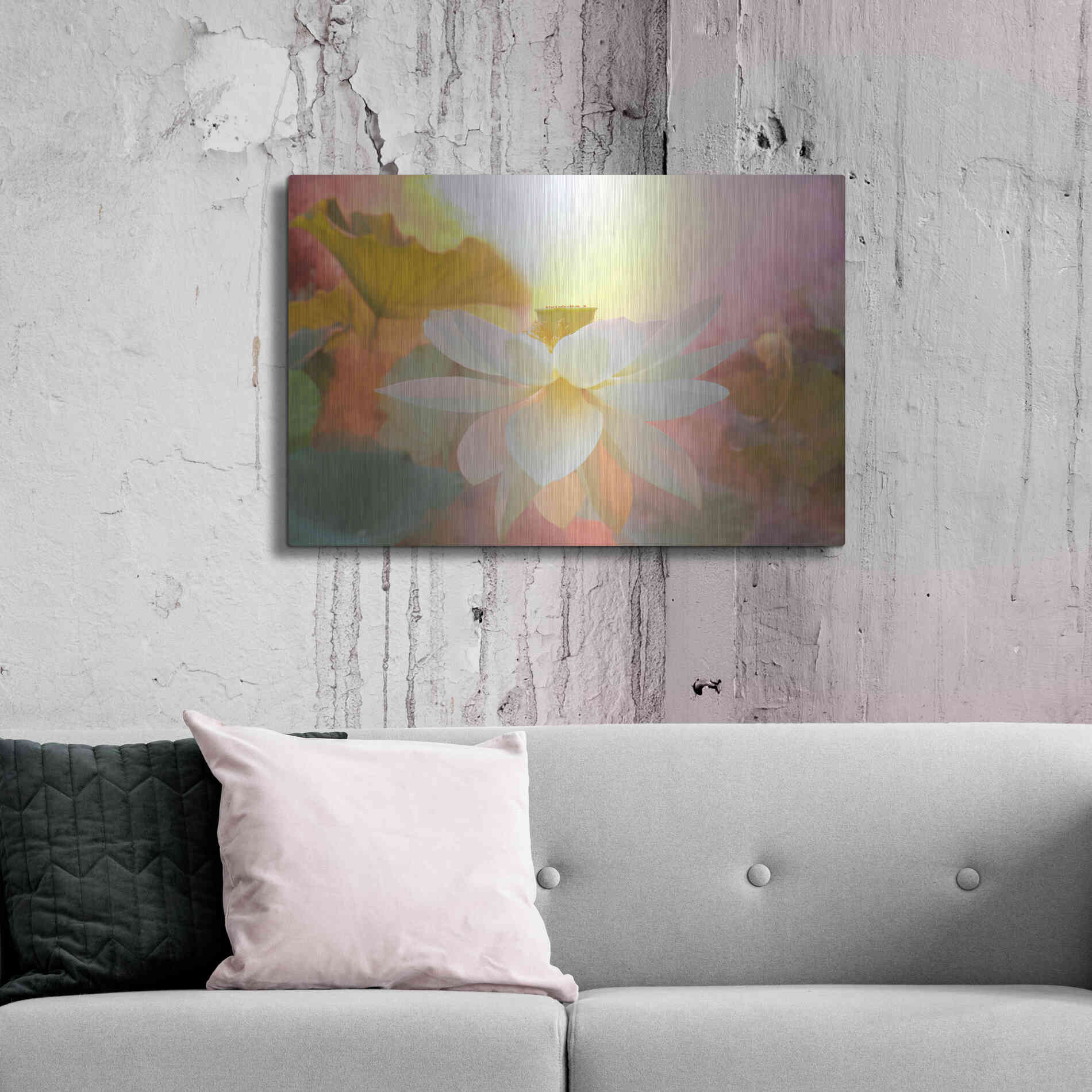 Luxe Metal Art 'Arise' by Bahman Farzad, Metal Wall Art,36x24