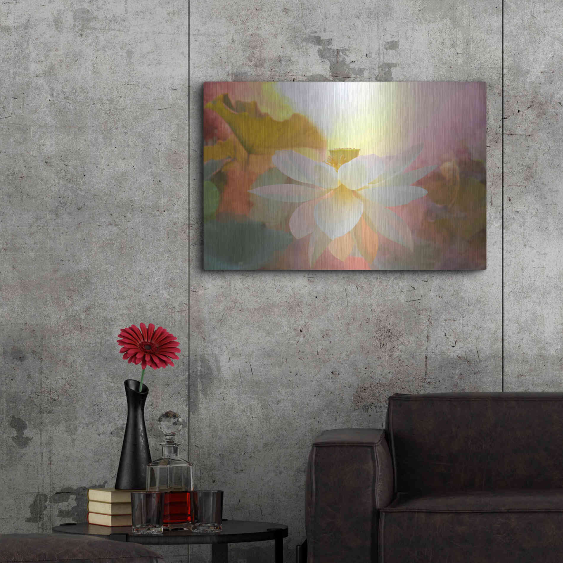 Luxe Metal Art 'Arise' by Bahman Farzad, Metal Wall Art,36x24