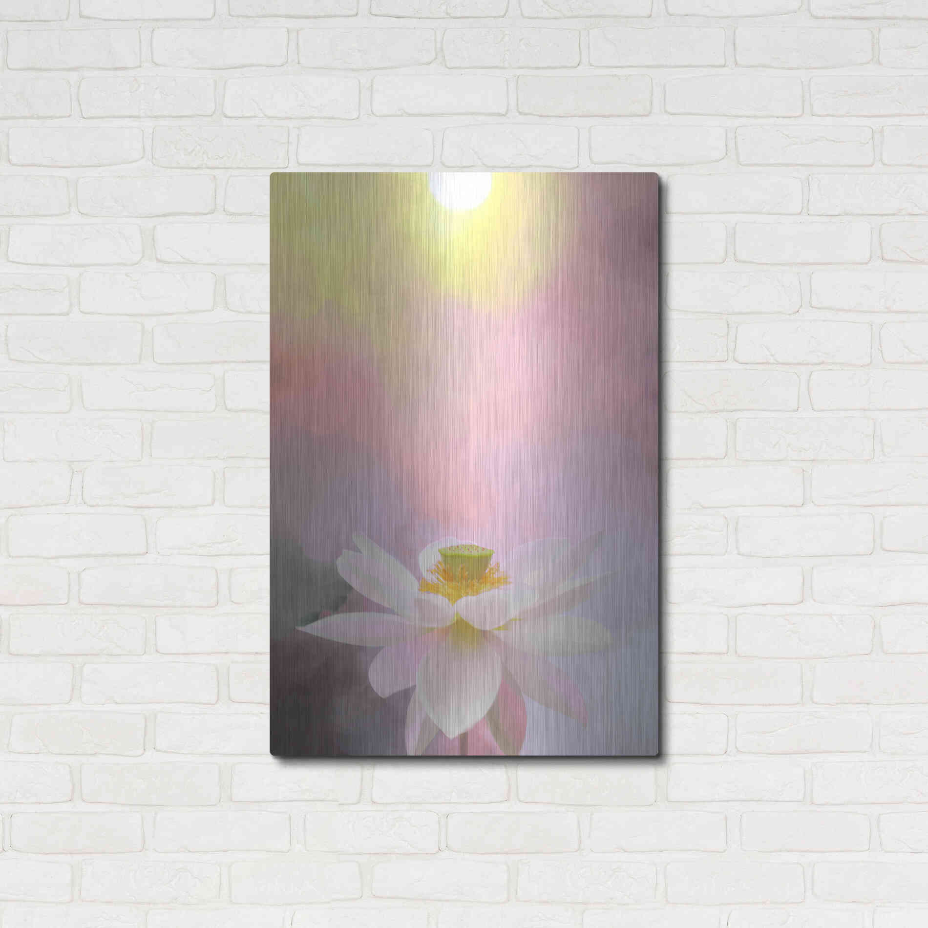 Luxe Metal Art 'Beauty at Dawn' by Bahman Farzad, Metal Wall Art,24x36