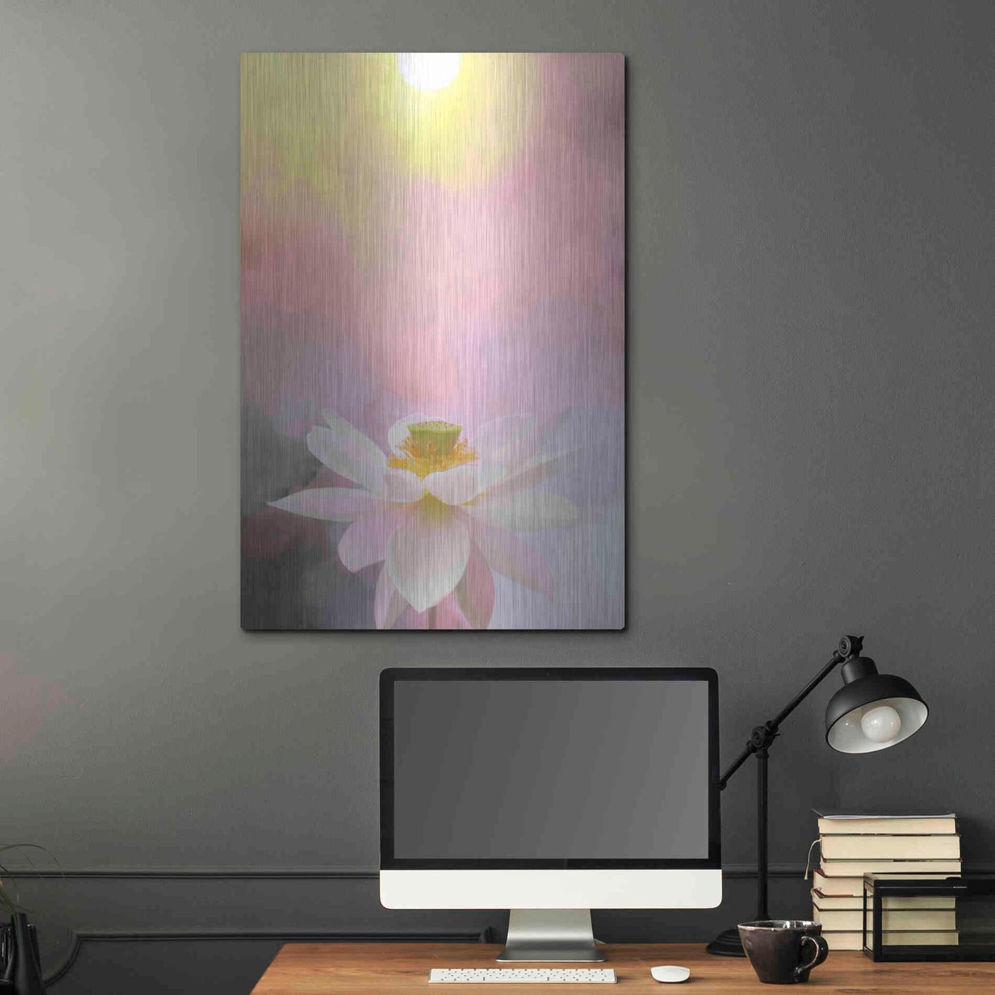 Luxe Metal Art 'Beauty at Dawn' by Bahman Farzad, Metal Wall Art,24x36