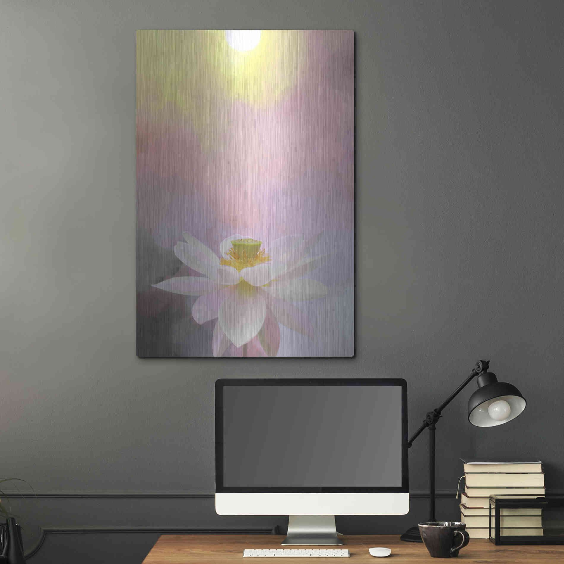 Luxe Metal Art 'Beauty at Dawn' by Bahman Farzad, Metal Wall Art,24x36