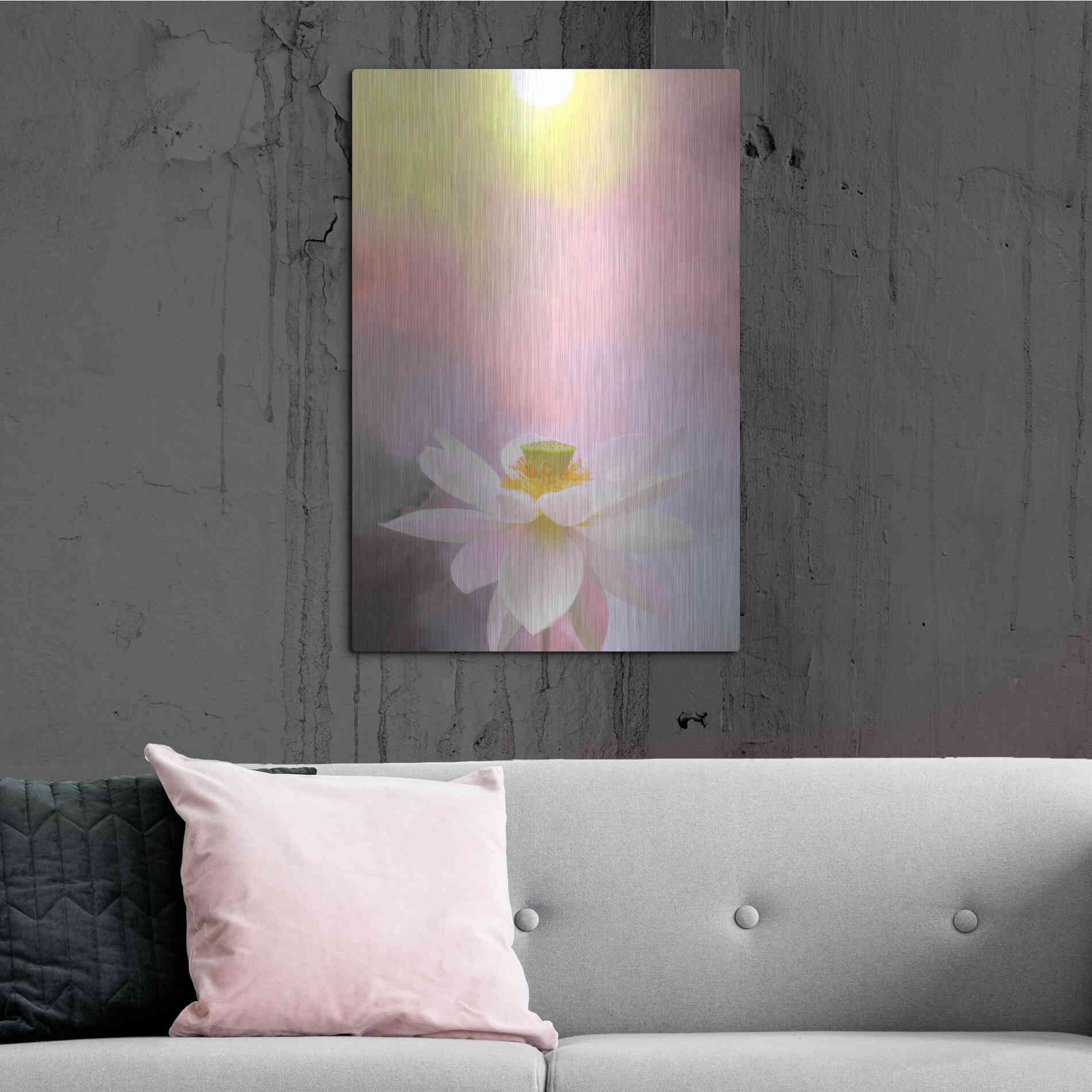 Luxe Metal Art 'Beauty at Dawn' by Bahman Farzad, Metal Wall Art,24x36