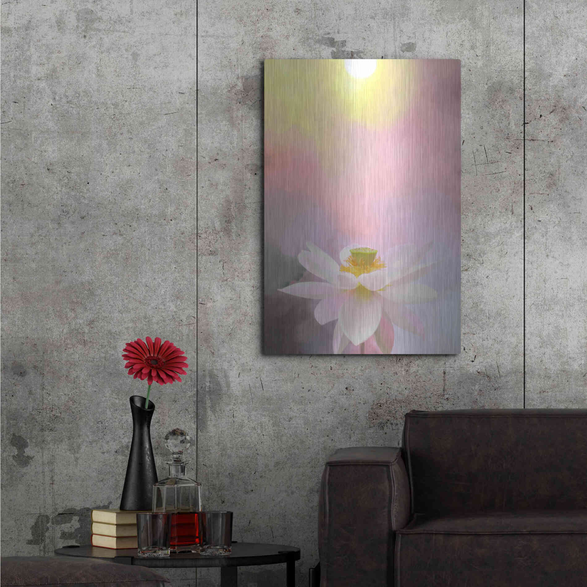 Luxe Metal Art 'Beauty at Dawn' by Bahman Farzad, Metal Wall Art,24x36