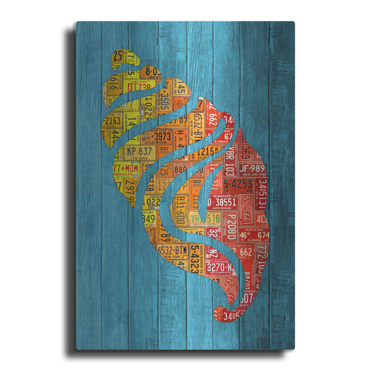 Luxe Metal Art 'Seashell' by Design Turnpike, Metal Wall Art