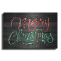 Luxe Metal Art 'Merry Christmas License Plates' by Design Turnpike, Metal Wall Art