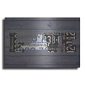 Luxe Metal Art 'VA State Love' by Design Turnpike, Metal Wall Art