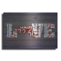 Luxe Metal Art 'MA State Love' by Design Turnpike, Metal Wall Art