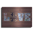 Luxe Metal Art 'UT State Love' by Design Turnpike, Metal Wall Art
