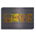 Luxe Metal Art 'NM State Love' by Design Turnpike, Metal Wall Art