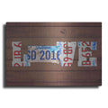 Luxe Metal Art 'SD State Love' by Design Turnpike, Metal Wall Art