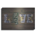 Luxe Metal Art 'MS State Love' by Design Turnpike, Metal Wall Art