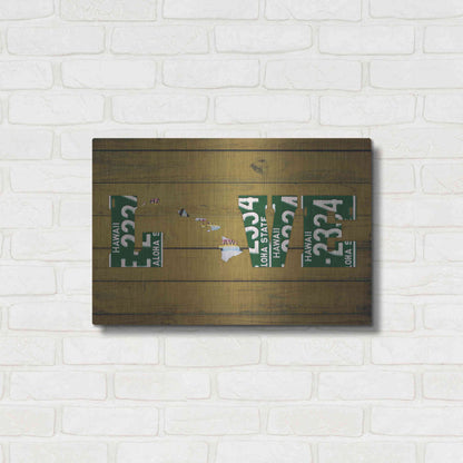 Luxe Metal Art 'HI State Love' by Design Turnpike, Metal Wall Art,24x16