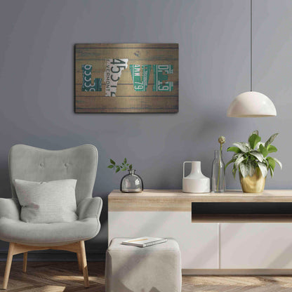 Luxe Metal Art 'VT State Love' by Design Turnpike, Metal Wall Art,24x16