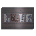 Luxe Metal Art 'LA State Love' by Design Turnpike, Metal Wall Art