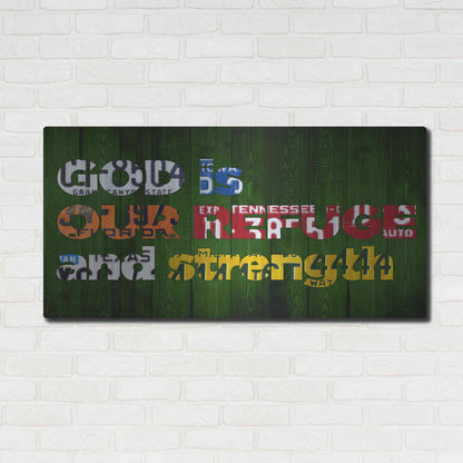 Luxe Metal Art 'Ps 461' by Design Turnpike, Metal Wall Art,48x24