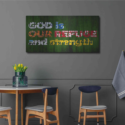 Luxe Metal Art 'Ps 461' by Design Turnpike, Metal Wall Art,48x24