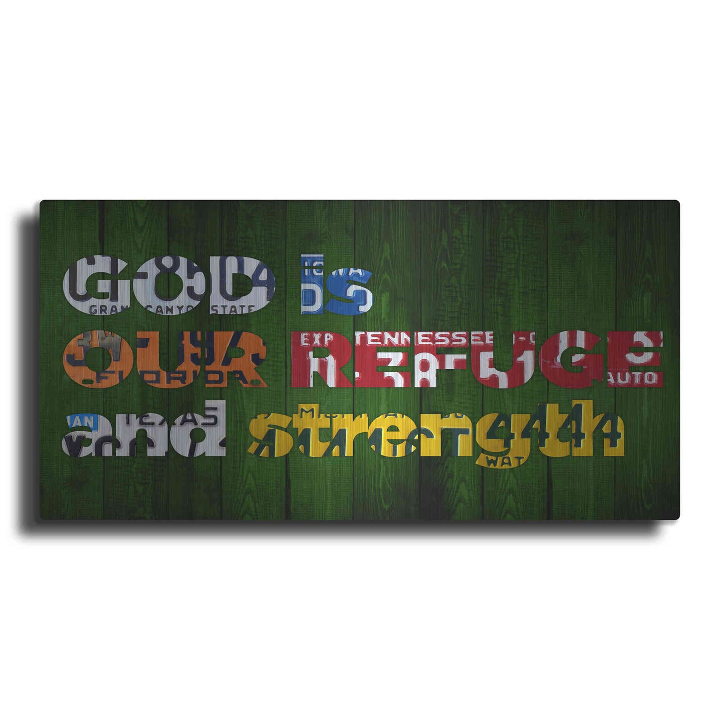 Luxe Metal Art 'Ps 461' by Design Turnpike, Metal Wall Art