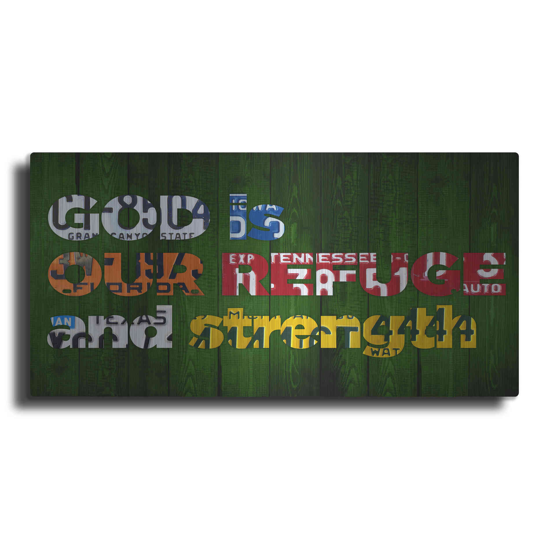 Luxe Metal Art 'Ps 461' by Design Turnpike, Metal Wall Art