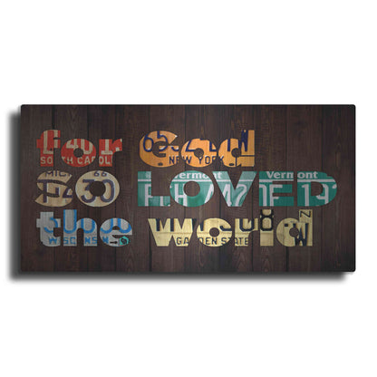 Luxe Metal Art 'John 316' by Design Turnpike, Metal Wall Art