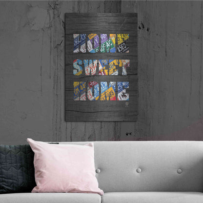 Luxe Metal Art 'Home Sweet Home' by Design Turnpike, Metal Wall Art,24x36