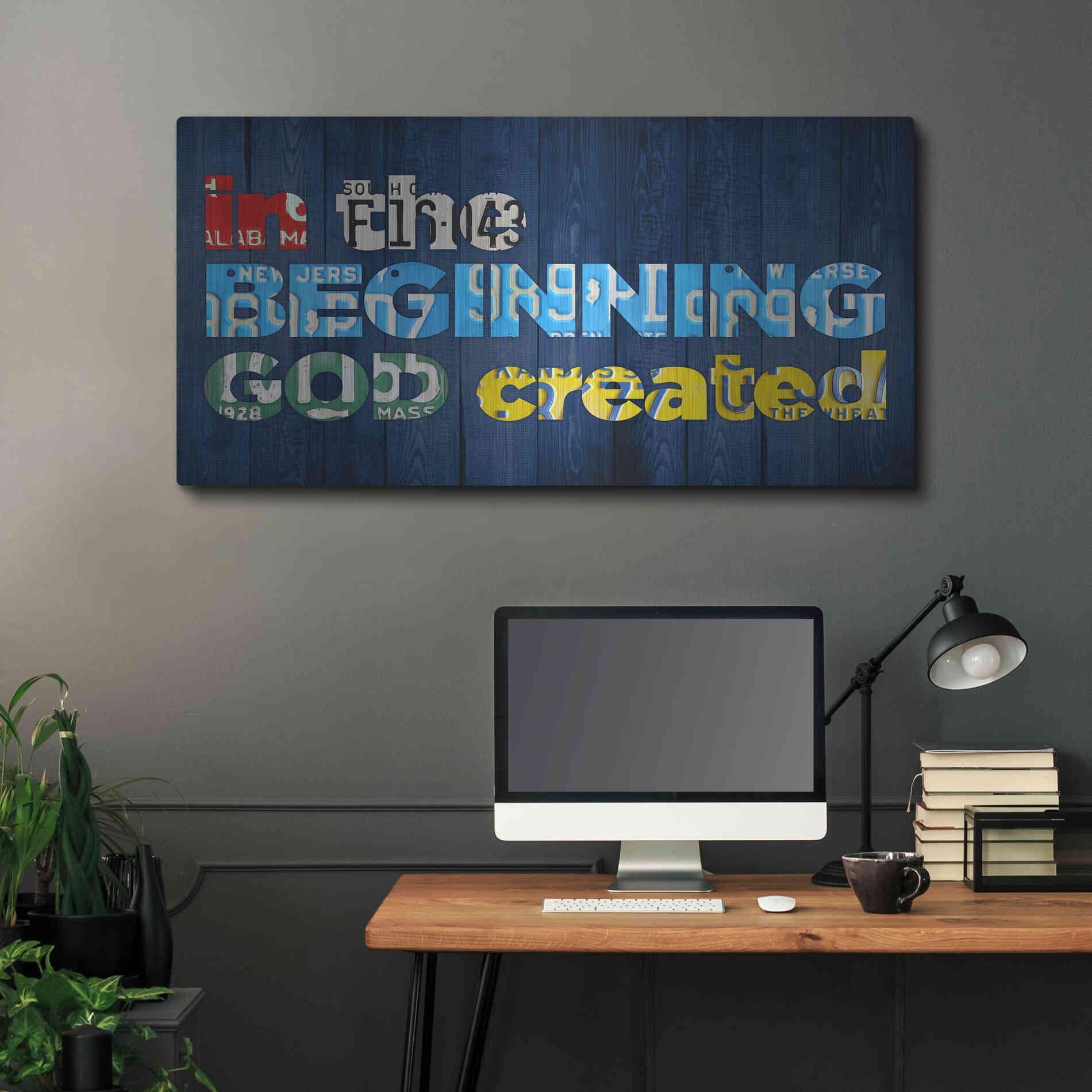 Luxe Metal Art 'Gen 11' by Design Turnpike, Metal Wall Art,48x24