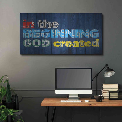 Luxe Metal Art 'Gen 11' by Design Turnpike, Metal Wall Art,48x24