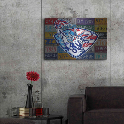 Luxe Metal Art 'Liberty' by Design Turnpike, Metal Wall Art,36x24