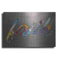 Luxe Metal Art 'Faith Sign Metal' by Design Turnpike, Metal Wall Art