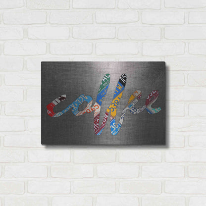 Luxe Metal Art 'Coffee Sign Metal' by Design Turnpike, Metal Wall Art,24x16