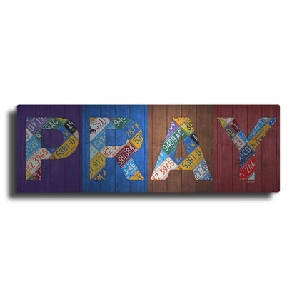 Luxe Metal Art 'Pray' by Design Turnpike, Metal Wall Art