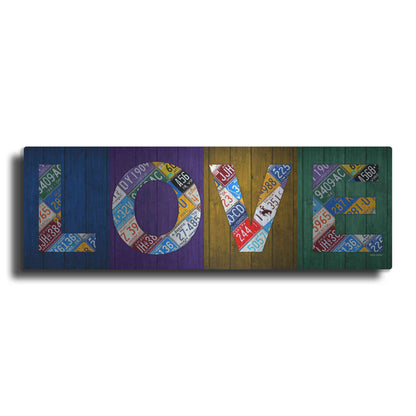 Luxe Metal Art 'Love' by Design Turnpike, Metal Wall Art
