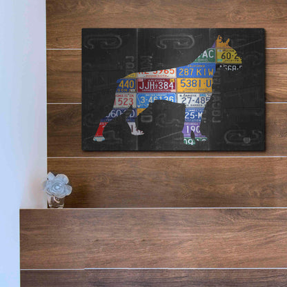 Luxe Metal Art 'Boxer' by Design Turnpike, Metal Wall Art,16x12