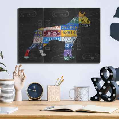 Luxe Metal Art 'Boxer' by Design Turnpike, Metal Wall Art,16x12