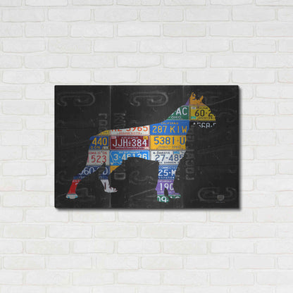 Luxe Metal Art 'Boxer' by Design Turnpike, Metal Wall Art,36x24