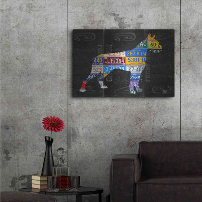 Luxe Metal Art 'Boxer' by Design Turnpike, Metal Wall Art,36x24