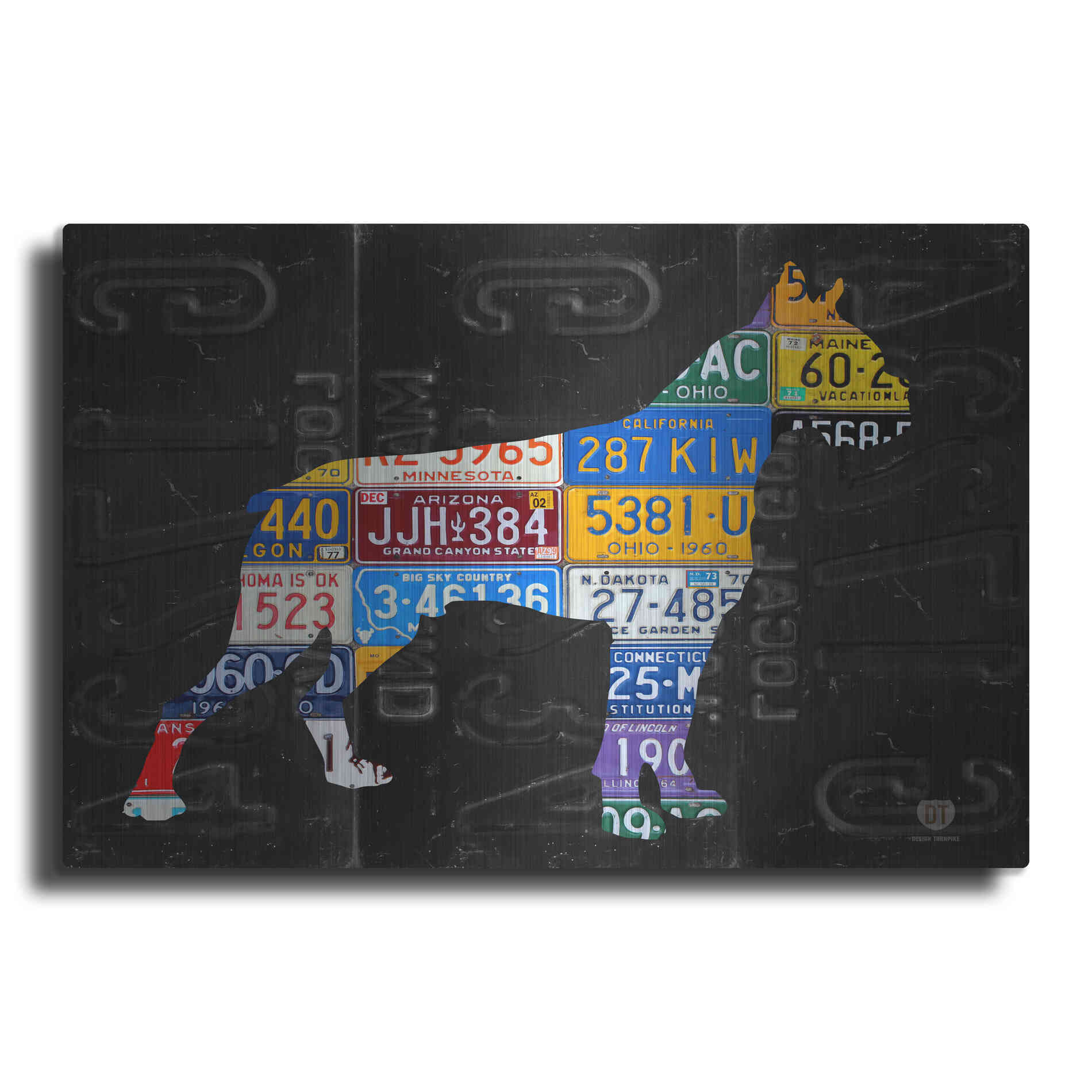 Luxe Metal Art 'Boxer' by Design Turnpike, Metal Wall Art