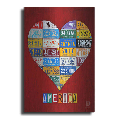 Luxe Metal Art 'America' by Design Turnpike, Metal Wall Art