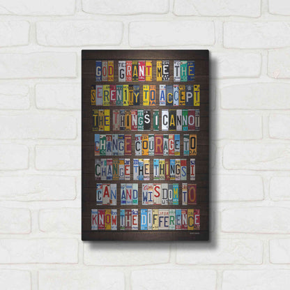 Luxe Metal Art 'Serenity 2' by Design Turnpike, Metal Wall Art,12x16