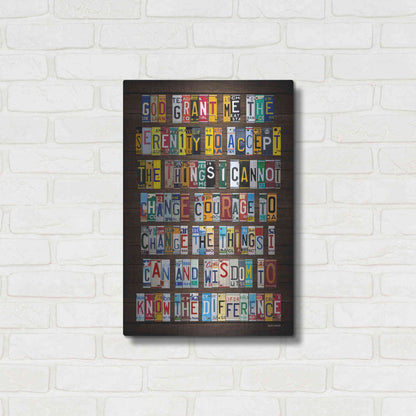 Luxe Metal Art 'Serenity 2' by Design Turnpike, Metal Wall Art,16x24