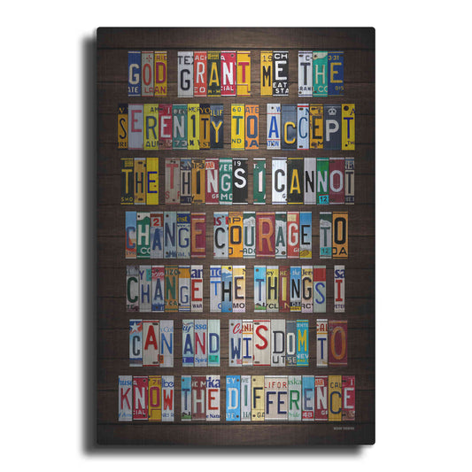 Luxe Metal Art 'Serenity 2' by Design Turnpike, Metal Wall Art
