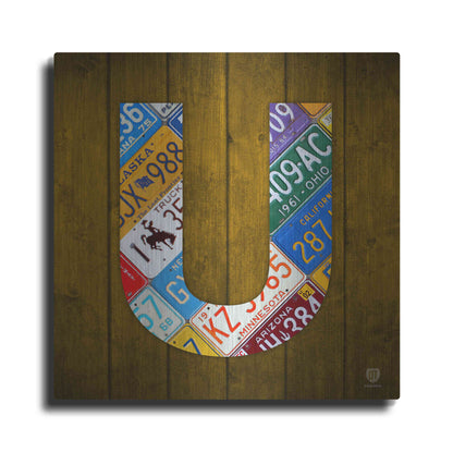 Luxe Metal Art 'U' by Design Turnpike, Metal Wall Art