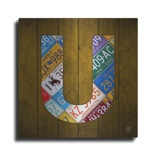 Luxe Metal Art 'U' by Design Turnpike, Metal Wall Art