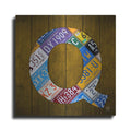 Luxe Metal Art 'Q' by Design Turnpike, Metal Wall Art