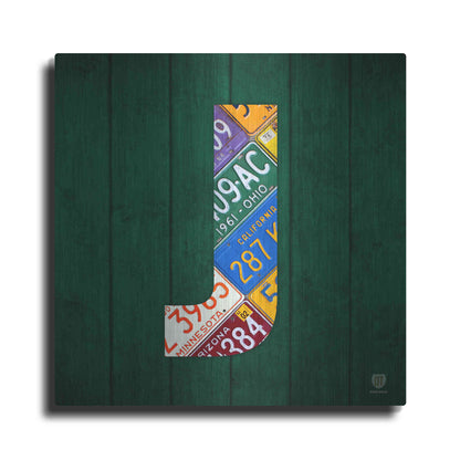 Luxe Metal Art 'J' by Design Turnpike, Metal Wall Art