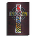 Luxe Metal Art 'License Plate Art Celtic Cross' by Design Turnpike, Metal Wall Art