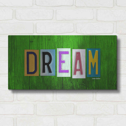 Luxe Metal Art 'Dream' by Design Turnpike, Metal Wall Art,24x12
