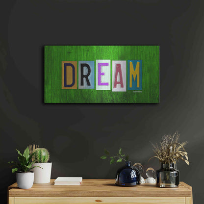 Luxe Metal Art 'Dream' by Design Turnpike, Metal Wall Art,24x12